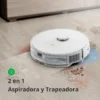 360 S8 robot aspiradora inteligente autocarga alexa google color blanco
