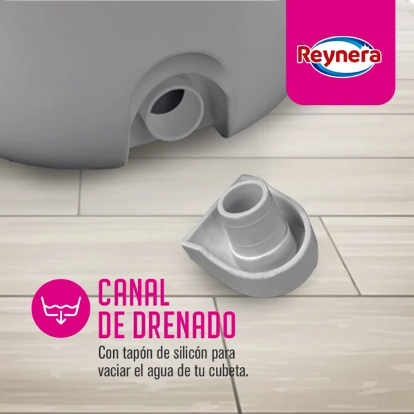 Reynera Giramop Sistema Limpieza Trapeador Mango Giratorio Magenta