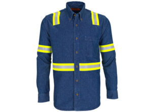 Camisa Reflejante Power de Mezclilla