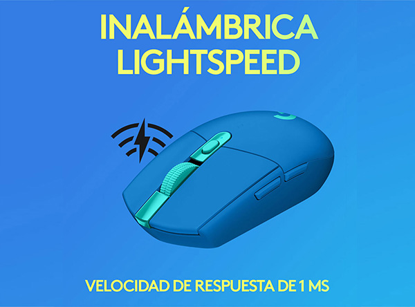Mouse Gamer Inalámbrico Logitech G G305 Azul